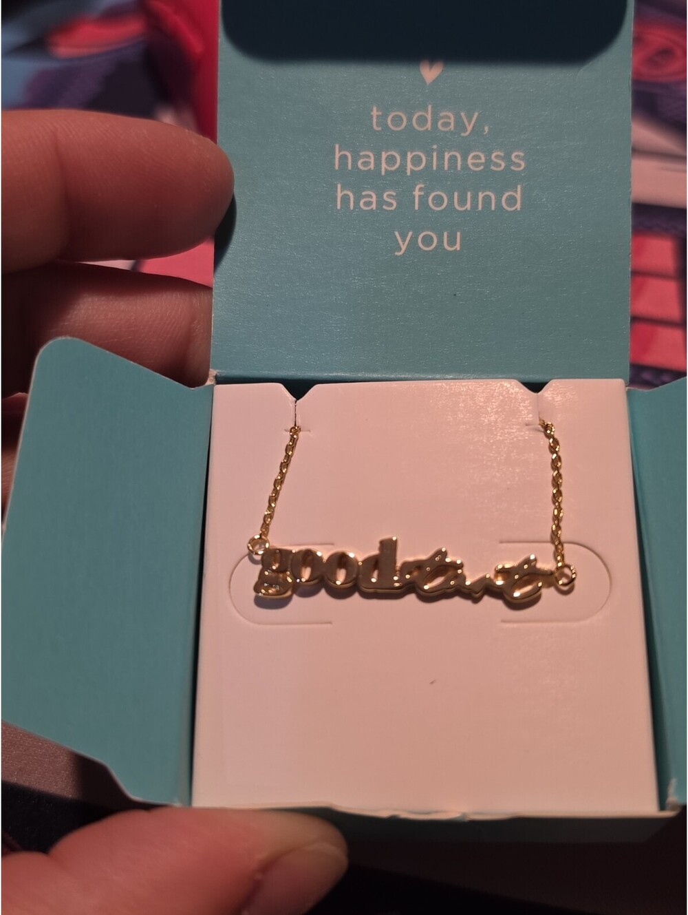 Origami Owl Necklace (new) GOOD START - GOLD Designer Exclusive